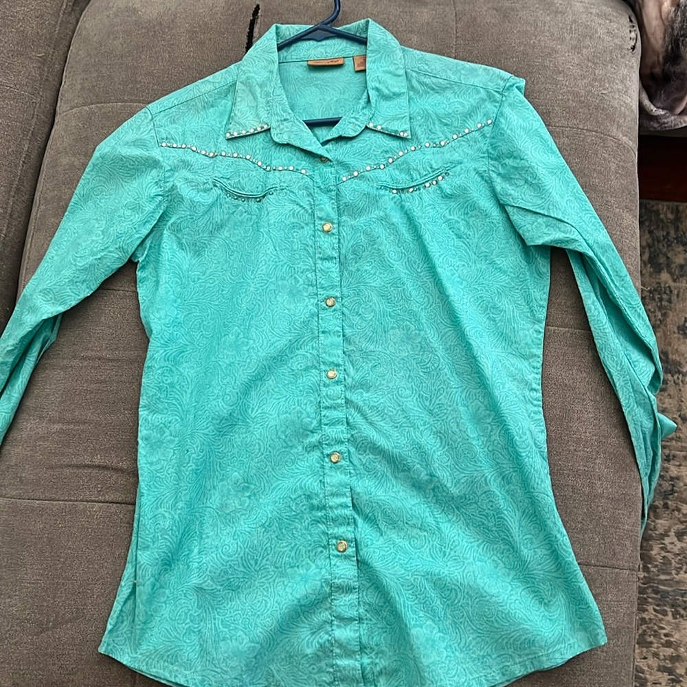 Wrangler button down!